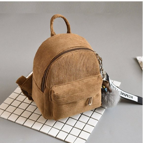Handbags - FEMALE MINI YELLOW/BEIGE BACKPACK